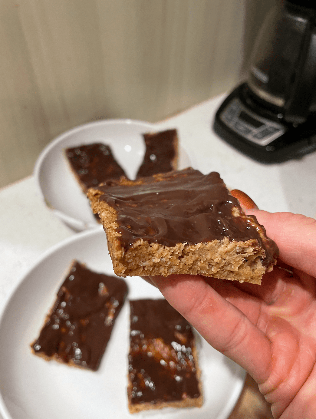Peanut Butter Chocolate Chewy Bars
